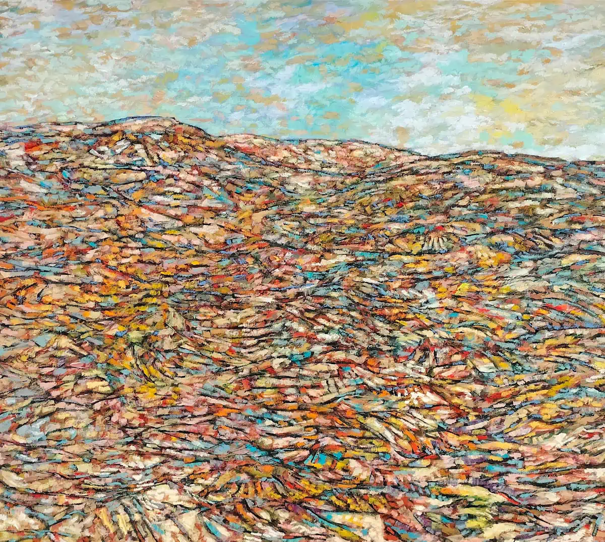 Paisatge, painting by Juan Tarrega